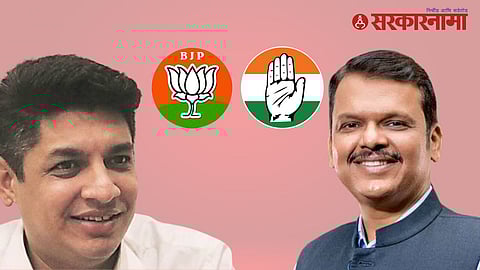 Independent MLA Satyajeet Tambe And CM Devendra Fadnavis