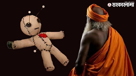 Nanded crime news baba supporters threaten police officer