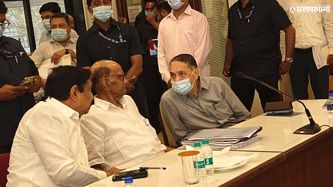 dilip Walse Patil Sharad Pawar Jayant Patil