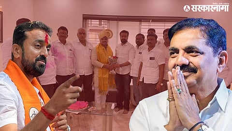 ZP Election Impacts On District Central Bank Politics; Jayant Patil and MLA suhas babar