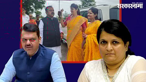 Devendra Fadnavis, Anjali Damania