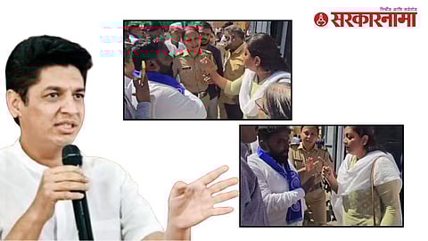 Ambedkar Jayanti DJ Controversy Sangamner