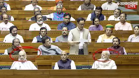 Viral image of Narendra Modi and Amit Shah circulates after Women’s Reservation Amendment Bill rejection, sparking political discussions.