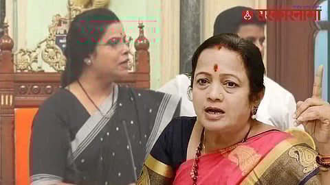 Ritu Tawde black saree controversy