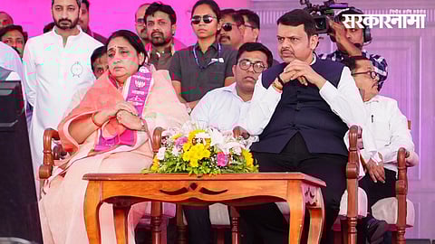 Sunetra Pawar, Devendra Fadnavis