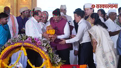 Godavari Narmada Jal Yatralaunched by Devendra Fadnavis