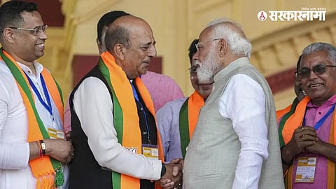 Dinesh Trivedi with PM Narendra Modi