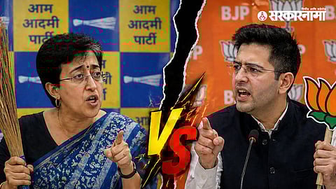 Atishi, Raghav Chadha