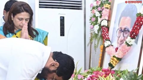Sheetal Mhatre Eknath Shinde