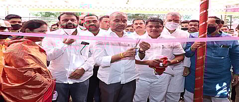 Digambar Aagavane Covid Center was named 'MLA Nilesh Lanke Arogya Mandir'