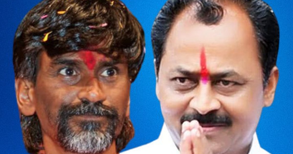 Rajendra Raut Rajendra Raut : राजेंद्र राऊतांचे जरांगे पाटलांना सवाल : MLA Rajendra ...
