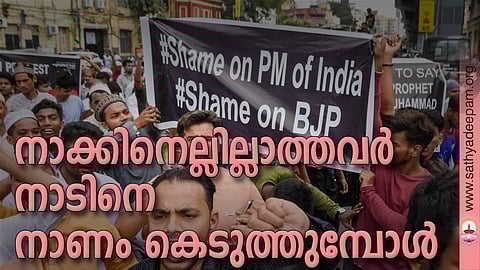 നാക്കിനെല്ലില്ലാത്തവര്‍ നാടിനെ നാണം കെടുത്തുമ്പോള്‍