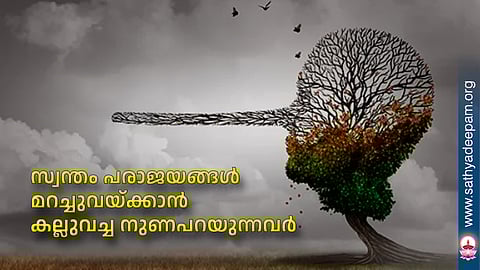 സ്വന്തം പരാജയങ്ങള്‍ മറച്ചുവയ്ക്കാന്‍ കല്ലുവച്ച നുണപറയുന്നവര്‍