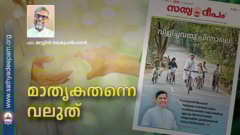 മാതൃകതന്നെ വലുത്