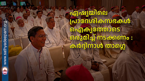 Local churches in Asia must walk together in unity: Cardinal Tagle