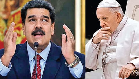 വെനിസ്വേലാ: മാര്‍പാപ്പ  മാദ്ധ്യസ്ഥ്യം വഹിക്കണമെന്നു മാദുറോ