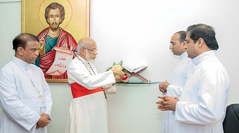 സീറോ മലബാര്‍ സിനഡിനു മൗണ്ട് സെന്‍റ് തോമസില്‍ തുടക്കം