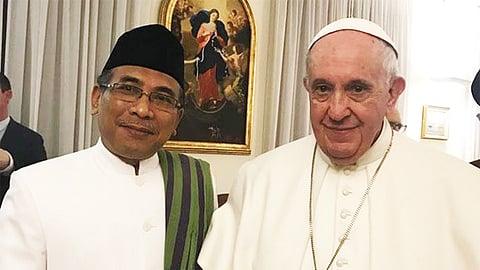 മാര്‍പാപ്പ ഇന്‍ഡോനേഷ്യ സന്ദര്‍ശിക്കുമെന്ന് മുസ്ലീം നേതാവ്