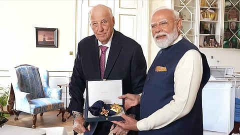 নৰৱেৰ সৰ্বোচ্চ সন্মান ‘গ্ৰেণ্ড ক্ৰছ অৱ ৰয়েল অৰ্ডাৰ অৱ মেৰিটৰ’ৰে সন্মানিত প্ৰধানমন্ত্ৰী নৰেন্দ্ৰ মোদী
