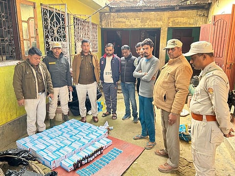 Assam: Major Drug Bust Unearthed in Mankachar - Suspected Kingpin Evades Capture