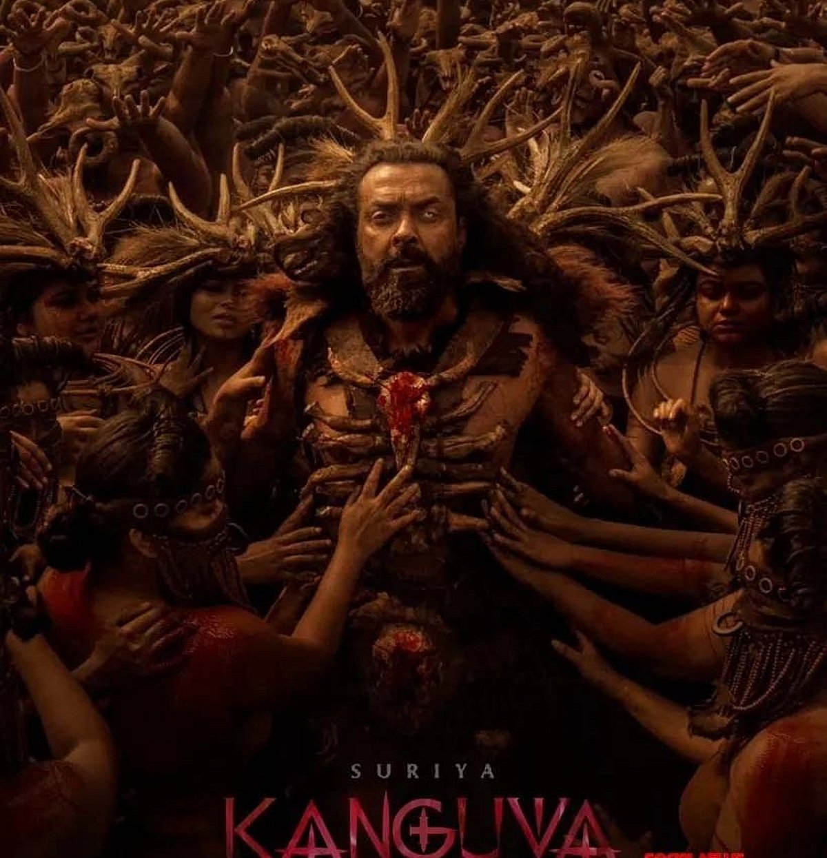 Bobby Deol is ferocious warrior in his upcoming Tamil-language pan-India film 'Kanguva' look