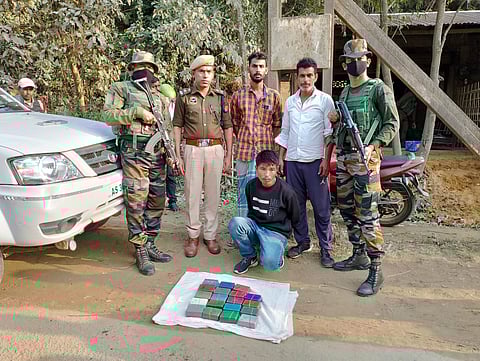 Cachar: Assam Rifles Seize Rs 2.94 Crores Worth of Heroin in Joint Operation; One Arrested