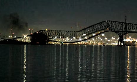 Baltimore: Bridge Collapses After Getting Struck By Ship; Vehicles Fall Into Water - Vimarsana News
