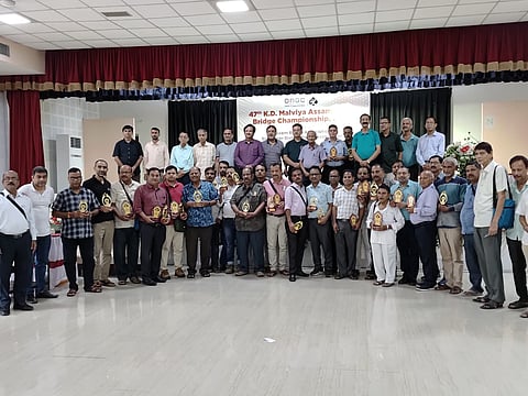 Assam: 47th K D Malviya Assam State Bridge Championship Conducted Successfully
