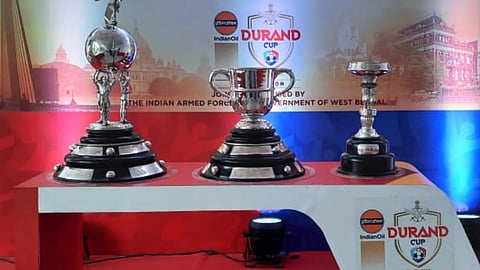 Durand Trophy Unveiling ceremony; Trophy tour in Kokrajhar on July 14