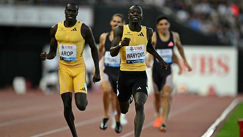 Olympic champion Emmanuel Wanyonyi storms to 800m win in Lausanne Diamond League