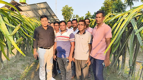 Assam: BTC officials visit Khidmat Agro-Nursery in Chirang district