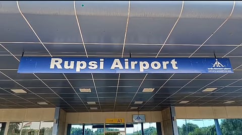 Rupsi Airport flight resumption