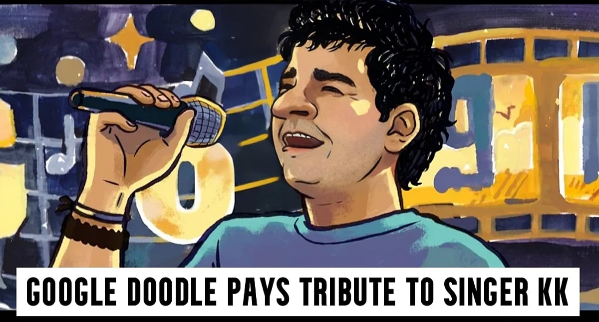 Google Doodle celebrates the timeless legacy of singer KK Google Doodle celebrates the timeless legacy of singer KK