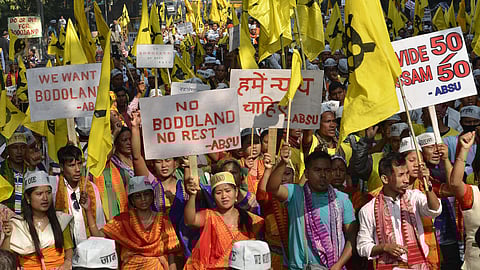 Bodoland statehood movement ,