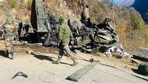 Sikkim SSB Truck Accident
