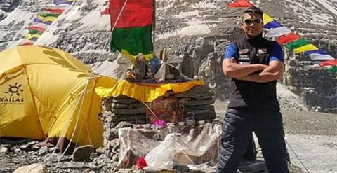 India’s youngest male mountaineer