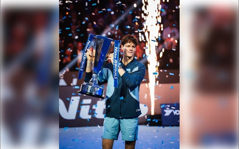 Sinner happy with 'so many first times' in 2025 season