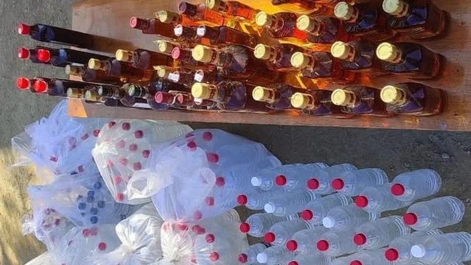 Manipur Police Seize Large Cache Of Illegal Liquor In Pallel