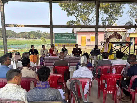 Assam: AAU's College of Horticulture Hosts Zucchini Cultivation Program in Nalbari
