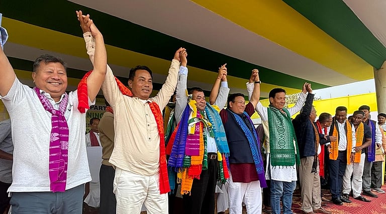 Assam: Ex-MLA Hitesh Basumatary and 314 BPF members join UPPL in Baksa ...