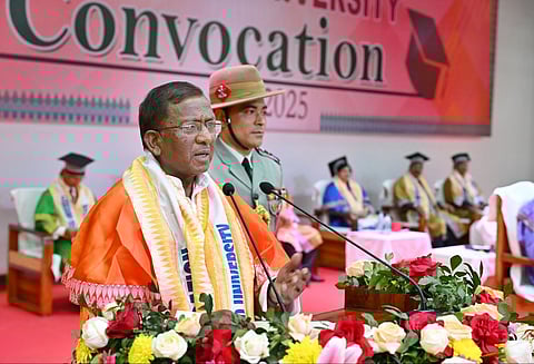 Assam Governor Attends 3rd Convocation Of Bodoland University At Kokrajhar
