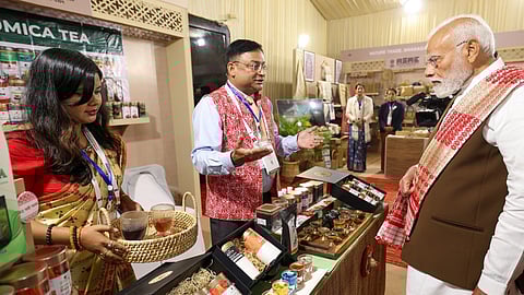 PM Modi Inaugurates Exhibition Showcasing Assam’s Strengths Ahead of Business Summit
