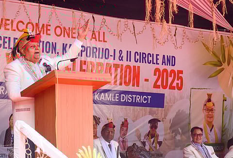 Arunachal: VP Jagdeep Dhankhar Attends First Ever Joint Mega Nyokum Yullo Celebration At Kamle