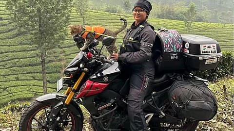 Uttarakhand Women Rider's Bike Stolen In Guwahati, Appeals To Assam CM and DGP For Help
