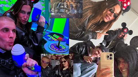 Justin Bieber, Hailey spend time together at Disneyland