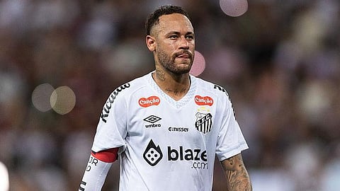 Santos forward Neymar