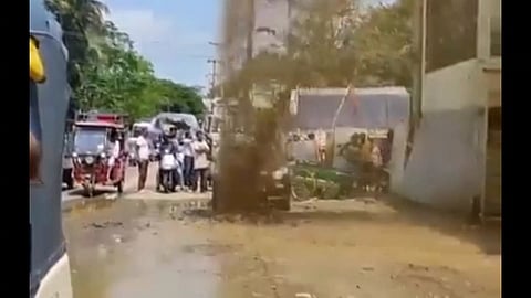 wave of panic swept