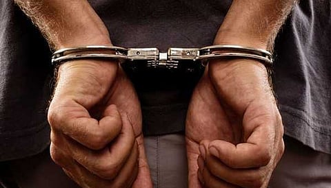 arrested