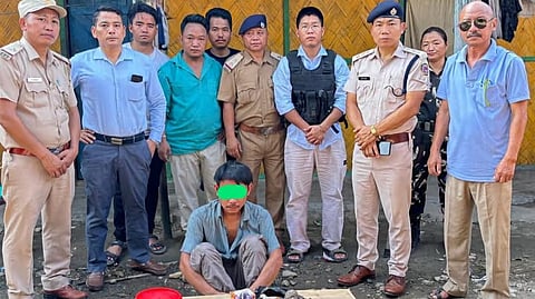 Drug Peddler Held