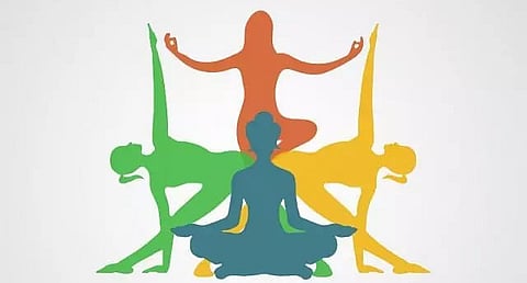 Yoga competition,